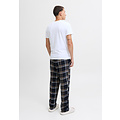 Jack & Jones Jack & Jones Heren Pyjamabroek Flanel Lange Pijpen JACRIMON PANTS Zwart Geruit