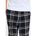 Jack & Jones Jack & Jones Heren Pyjamabroek Flanel Lange Pijpen JACRIMON PANTS Zwart Geruit