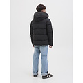 Jack & Jones Junior Jack & Jones Junior Boys Winter Coat JJGLOBAL Puffer Jacket Black