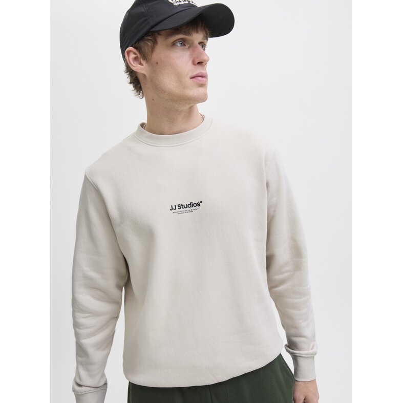 Jack & Jones Jack & Jones Men's Sweater JJESOHO Beige