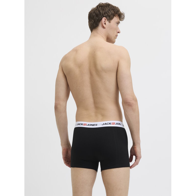 Jack & Jones Jack & Jones Heren Boxershorts Trunks JACCORP 7-Pack Zwart