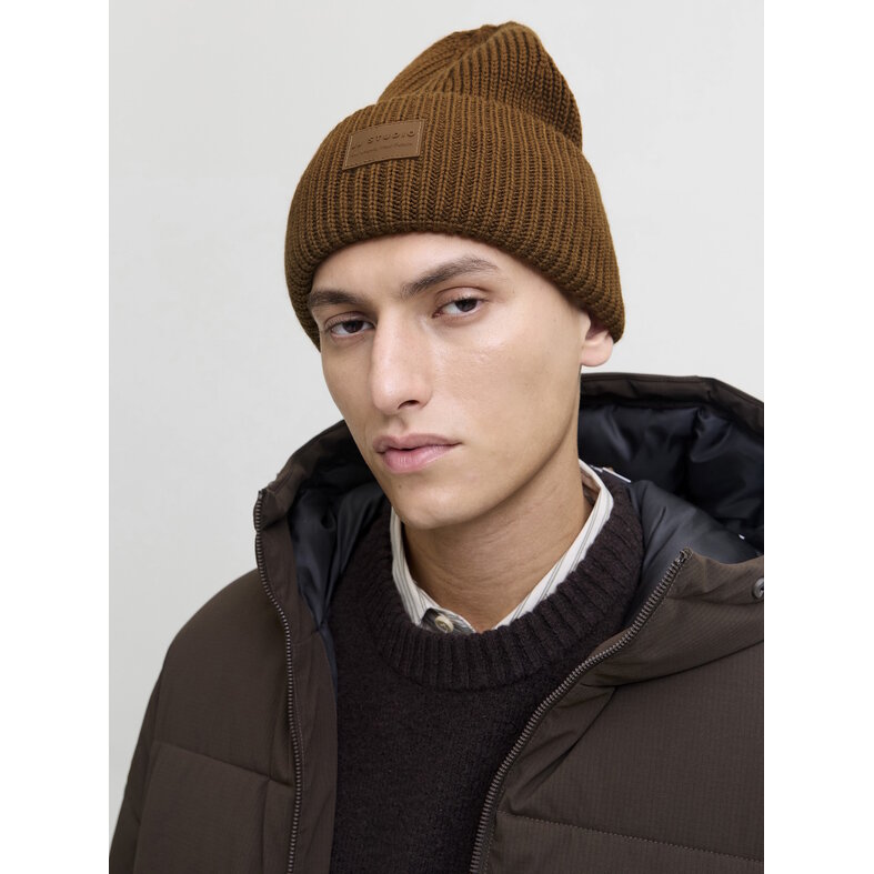 Jack & Jones Jack & Jones Men's Hat JACHAKKAI Beanie Brown
