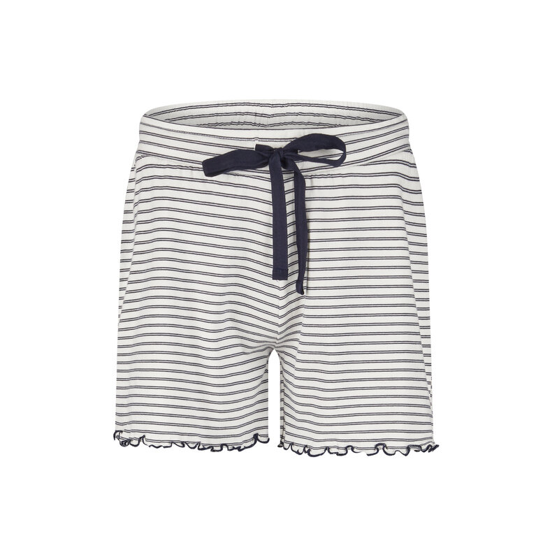 By Louise By Louise Dames Pyjama Lounge Set Grijs Gestreept