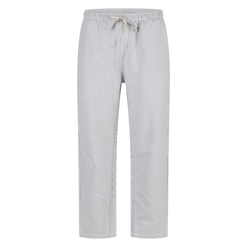 Phil & Co Phil & Co Men's Pyjama Set Long Blue Striped