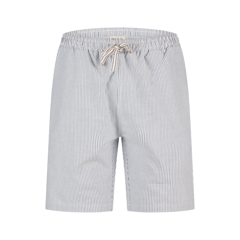 Phil & Co Phil & Co Men's Short Pajama Short Pajama Set Blue Striped