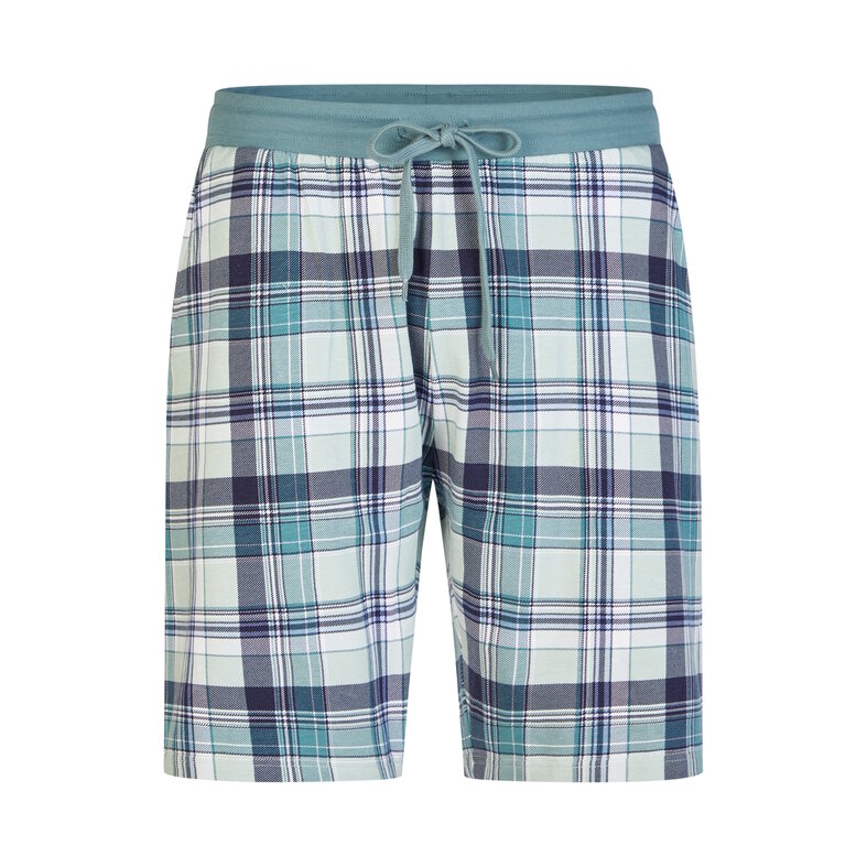Phil & Co Phil & Co Men's Short Pajama Short Pajama Set Green Checkered