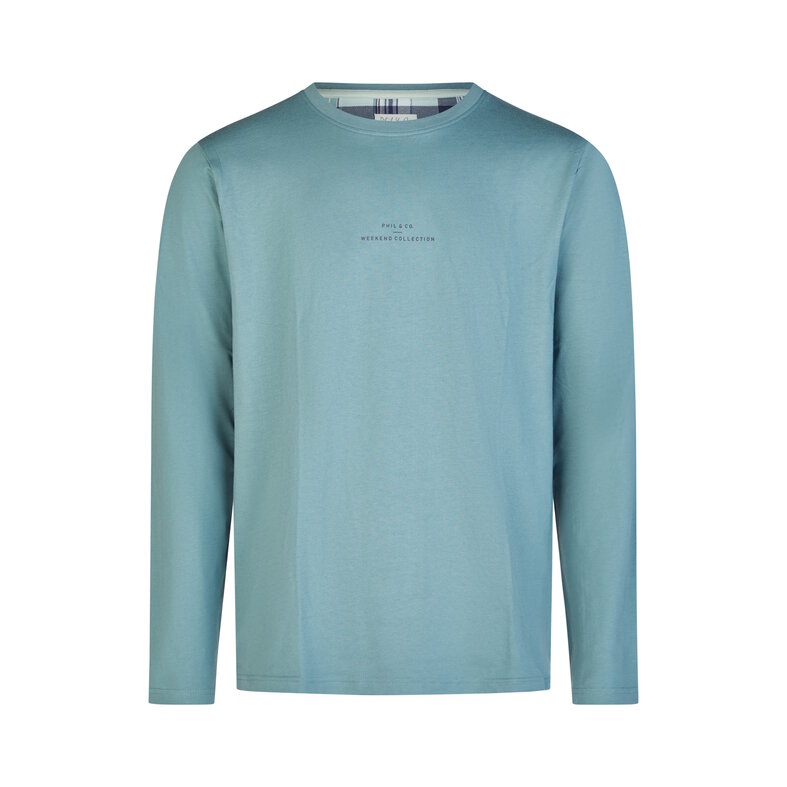 Phil & Co Phil & Co Men's Pyjama Set Long Checkered Green