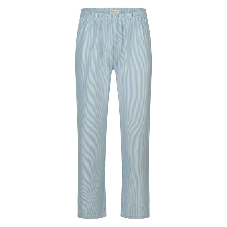 Phil & Co Phil & Co Men's Pyjama Set Interlock Dark Blue/Light Blue Striped