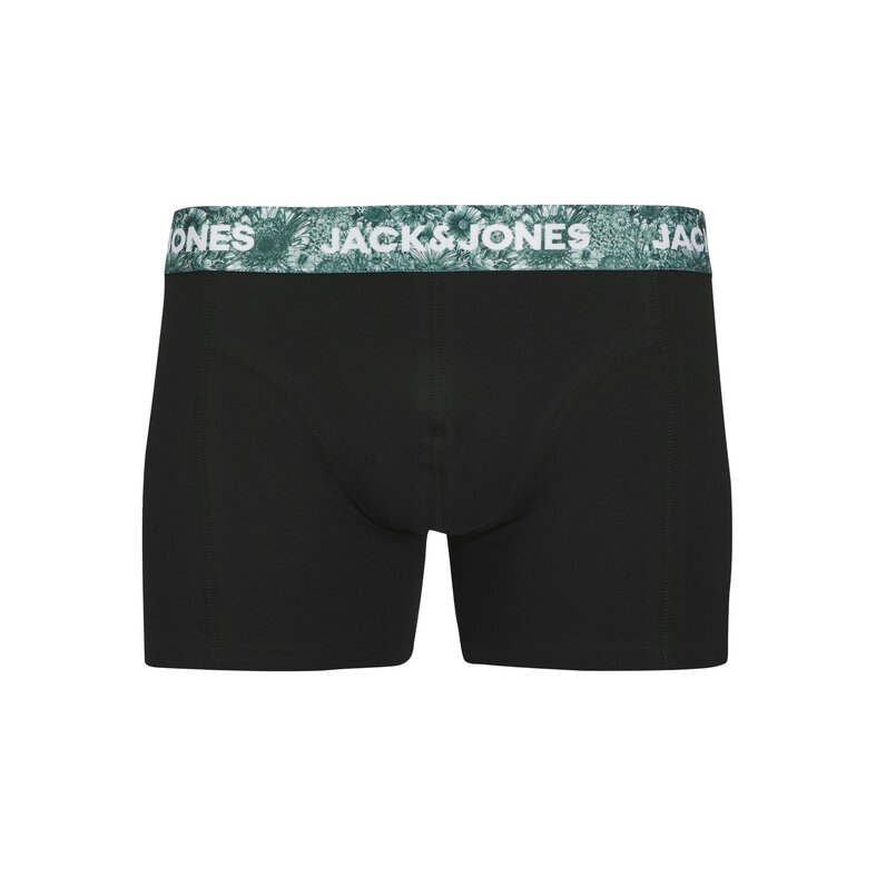 Jack & Jones Jack & Jones Heren Boxershorts Trunks JACADRIAN 3-Pack Gebloemd