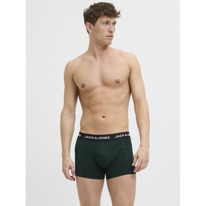 Jack & Jones Jack & Jones Heren Boxershorts Trunks JACADRIAN 3-Pack Gebloemd