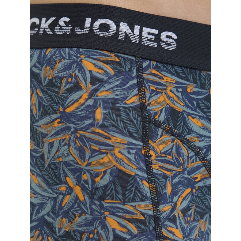Jack & Jones Jack & Jones Heren Boxershorts Trunks JACMAXWELL 5-Pack Gebloemd