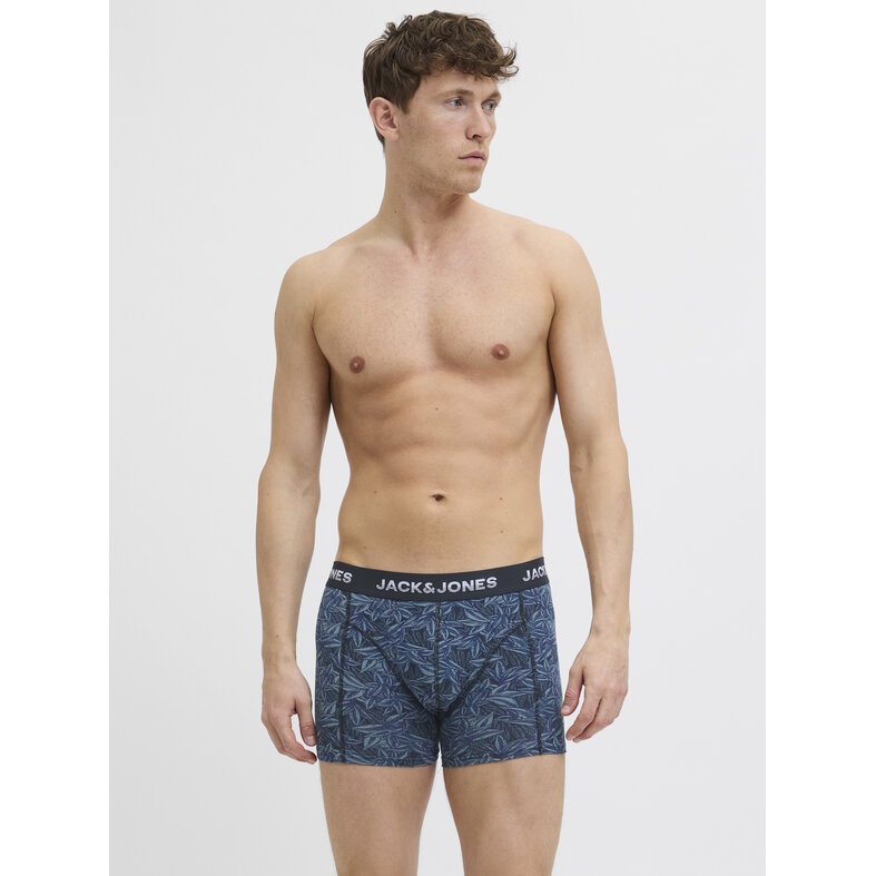 Jack & Jones Jack & Jones Heren Boxershorts Trunks JACMAXWELL 5-Pack Gebloemd