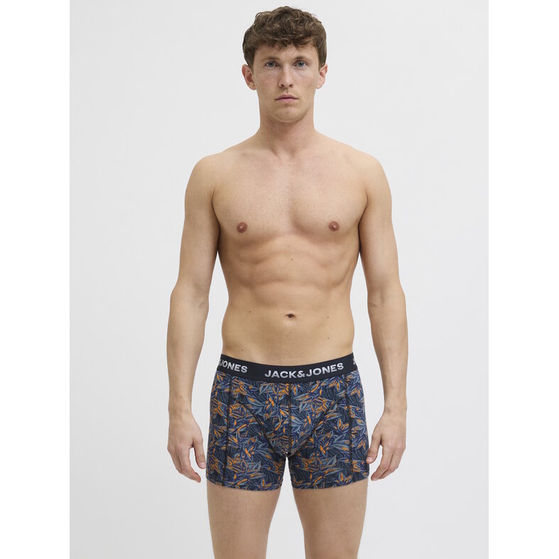 Jack & Jones Jack & Jones Heren Boxershorts Trunks JACMAXWELL 5-Pack Gebloemd