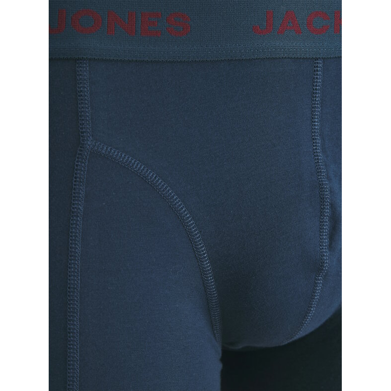 Jack & Jones Jack & Jones Heren Boxershorts Trunks JACBOLT Effen 12-Pack