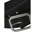 Jack & Jones Jack & Jones Men's Belt JACSQUARE Leather Black