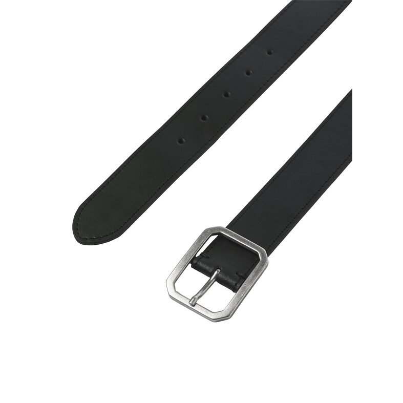 Jack & Jones Jack & Jones Men's Belt JACSQUARE Leather Black