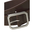 Jack & Jones Jack & Jones Men's Belt JACSQUARE Leather Brown