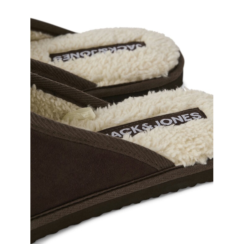 Jack & Jones Jack & Jones Men's Slip-on Slipper JFWDUDELY Dark Brown