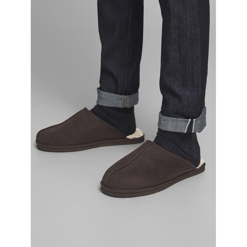 Jack & Jones Jack & Jones Men's Slip-on Slipper JFWDUDELY Dark Brown