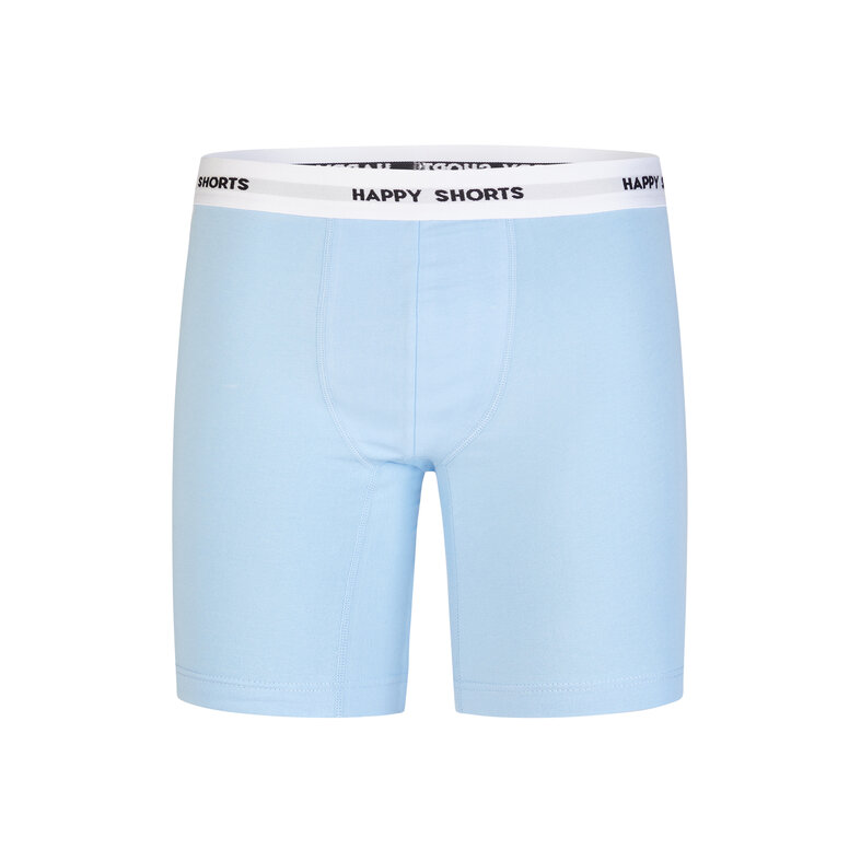 Happy Shorts Happy Shorts Heren Boxershorts Met Lange Pijpen Boxer Briefs Groen/Lichtblauw