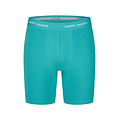 Happy Shorts Happy Shorts Men's Long-Sleeve Boxer Briefs Neon Green/Blue