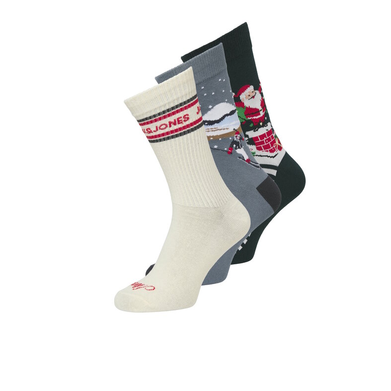 Jack & Jones Jack & Jones Heren Sokken Adventskalender 24-Paar Giftbox Kerst