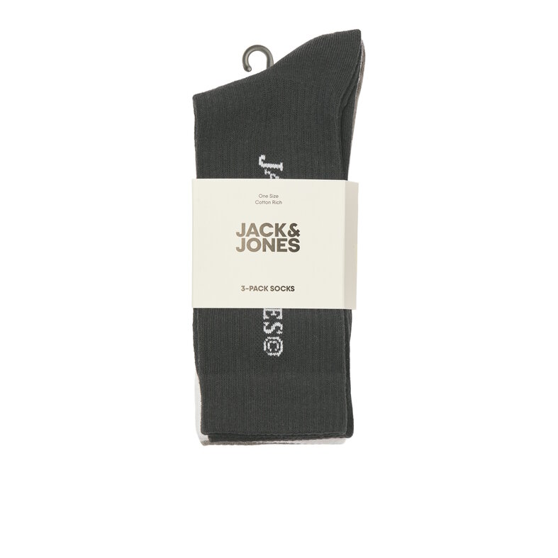 Jack & Jones Jack & Jones Heren Sportsokken JACJAY Tennissokken 3-Pack Effen