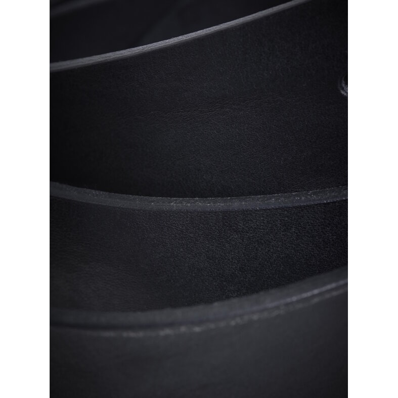 Jack & Jones Jack & Jones Men's Belt JACVICTOR Leather Black