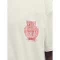 Jack & Jones Jack & Jones Men's Backprint T-Shirt JORARGOS Cream White