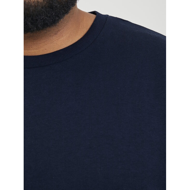 Jack & Jones Jack & Jones Men's Plus Size Sweater JJEBRADLEY Dark Blue