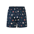 Happy Shorts Happy Shorts Wijde Boxershorts Heren Kerst 3-Pack Geruit/Print/Effen