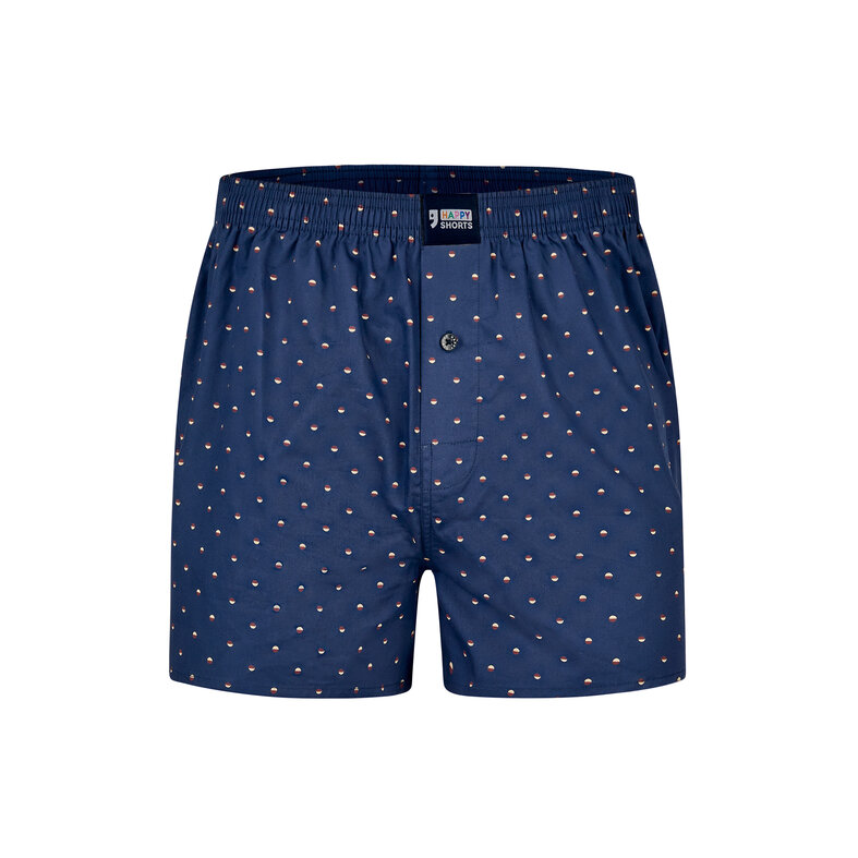 Happy Shorts Happy Shorts Wide Boxer Shorts Men's Christmas 3-Pack Plaid/Print/AOP