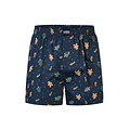 Happy Shorts Happy Shorts Wijde Boxershorts Heren Kerst 3-Pack Geruit/Print/AOP