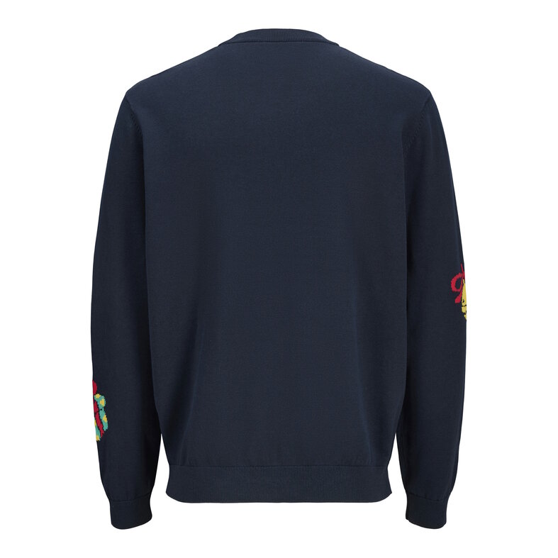 Jack & Jones Jack & Jones Men's Christmas Sweater JORHOLIDAY Dark Blue