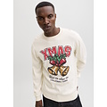 Jack & Jones Jack & Jones Men's Christmas Sweater JORHOLIDAY Off-White