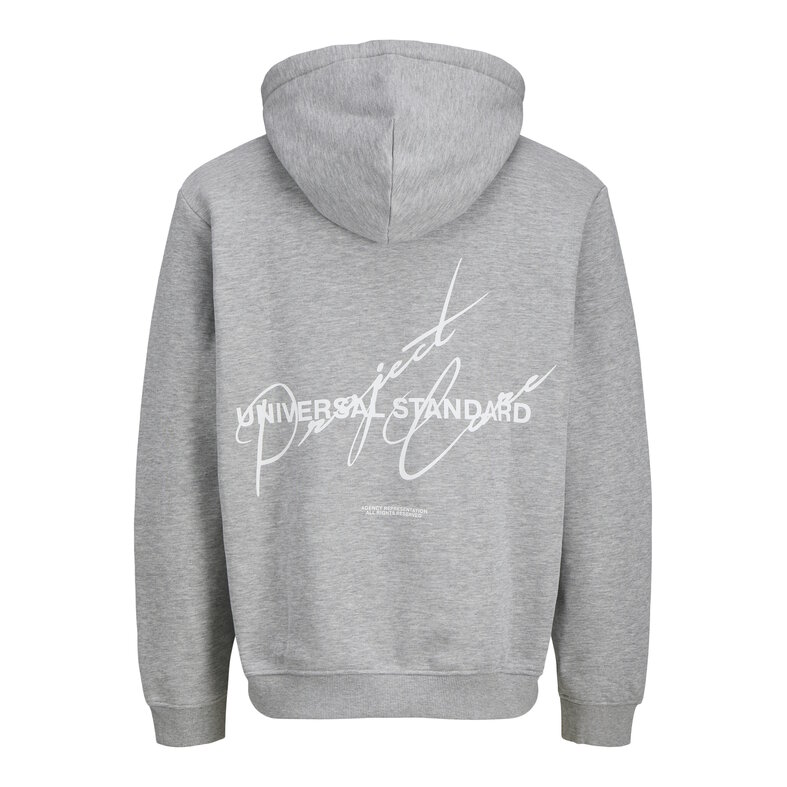 Jack & Jones Jack & Jones Men's Hoodie JCOCOVER Grey