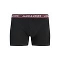 Jack & Jones Jack & Jones Heren Boxershorts Trunks JACGEORGE 3-Pack Zwart