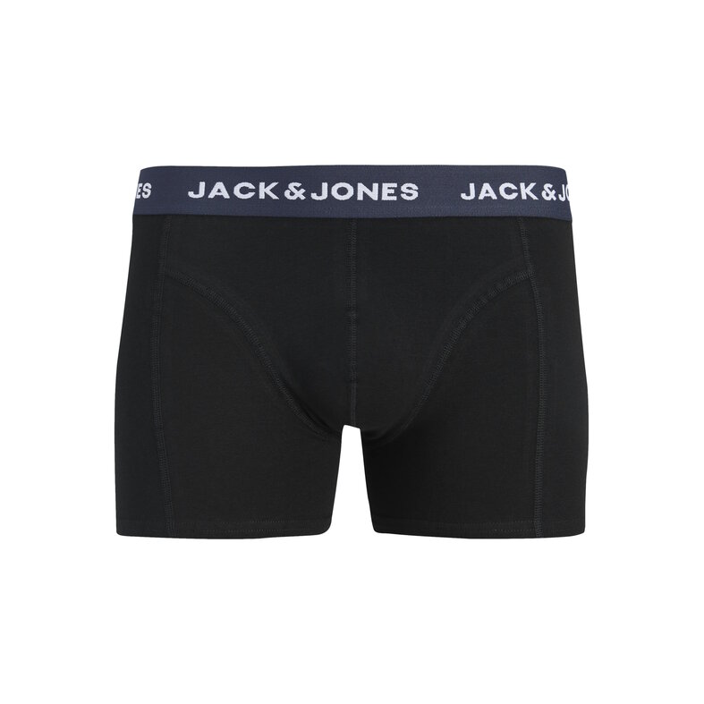 Jack & Jones Jack & Jones Heren Boxershorts Trunks JACGEORGE 3-Pack Zwart