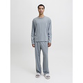 Jack & Jones Jack & Jones Men's Lounge Pajama Set Long JACALFRED Solid Light Blue