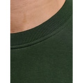 Jack & Jones Jack & Jones Heren Kersttrui JJCHRISTMAS Donkergroen