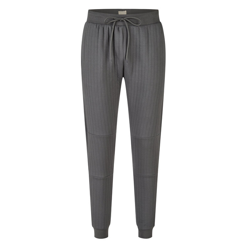 Phil & Co Phil & Co Men's Lounge Jacquard Sweat Set Anthracite