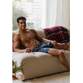 Happy Shorts Happy Shorts Wide Boxer Shorts Men's Christmas 3-Pack Plaid/Print/AOP