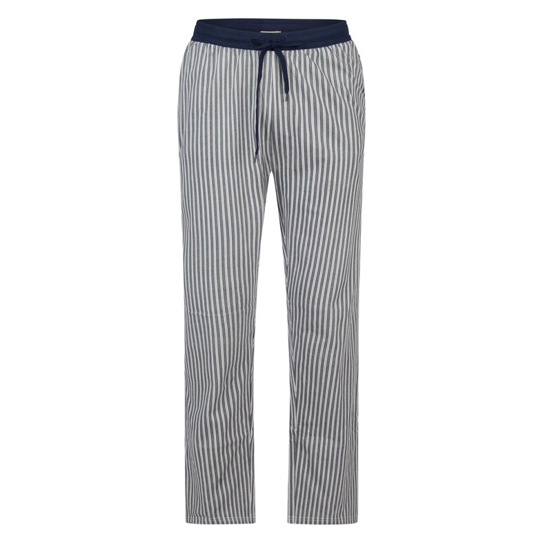 Phil & Co Phil & Co Men's Pyjama Set Long Gray Striped