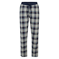 Phil & Co Phil & Co Men's Pyjama Set Long Blue/Grey Checkered