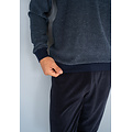 Phil & Co Phil & Co Heren Winter Pyjama Set Lang Badstof Blauw