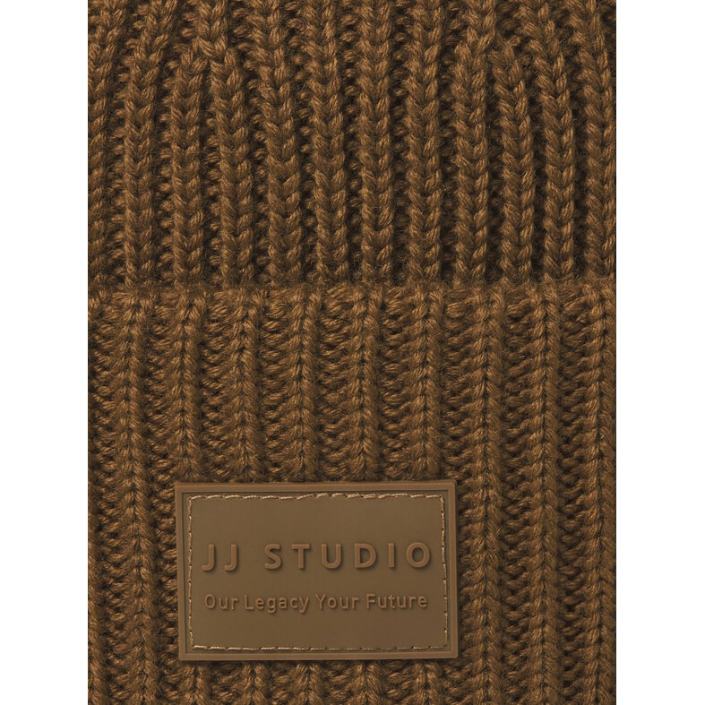 Jack & Jones Junior Jack & Jones Junior Jongens Muts JACHAKKAI Beanie Bruin
