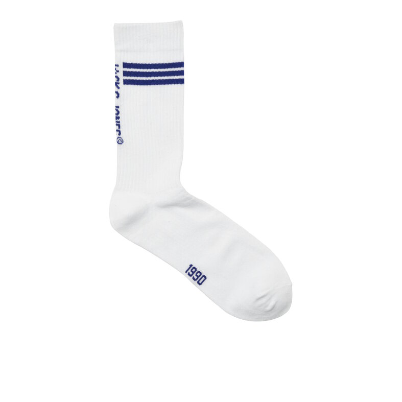 Jack & Jones Junior Jack & Jones Junior Jongens Sportsokken JACJACE Tennissokken Gestreept 5-Pack Multicolor