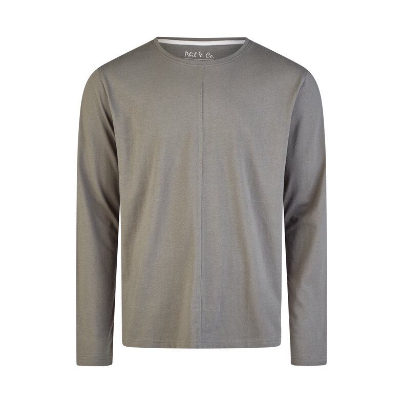 Phil & Co Phil & Co Men's Pyjama Set Long Grey