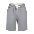 Phil & Co Phil & Co Heren Shortama Korte Pyjama Set Grijs Gestreept