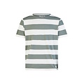 Phil & Co Phil & Co Men's Short Pajama Short Pajama Set Green Striped